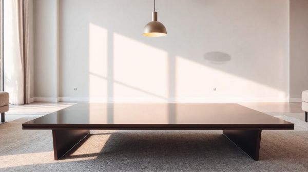 Découvrez la table basse reflet lumineux : une source d'énergie pour votre espace